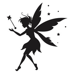 fairy with magic wand