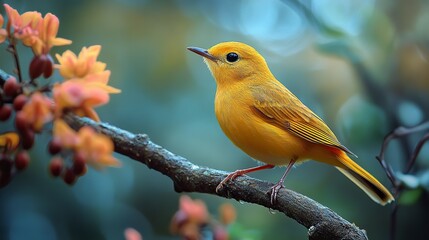 Orangequit bird --ar 16:9 --stylize 500 --v 6.1 Job ID: a5ba6985-484b-4c5b-b82f-a6c87a8ce111