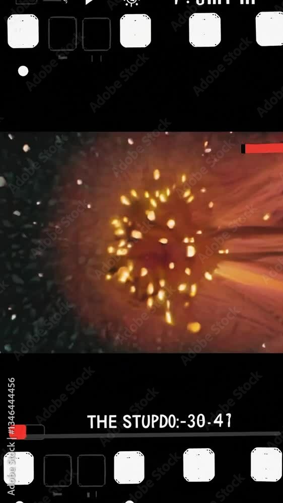 Poster a captivating abstract representation of an explosive solar phenomenon with radiant light and fiery 