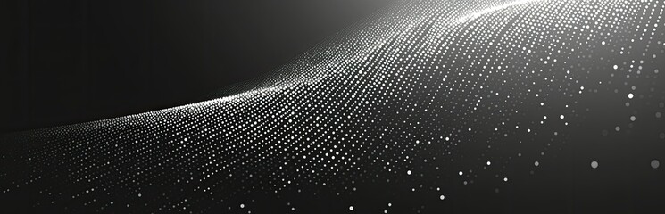 Abstract Data Waveform Background