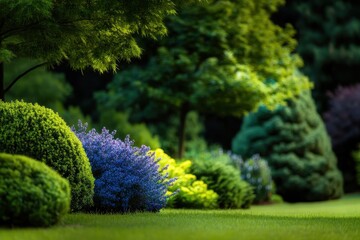 Under the starry night, bright trees whisper secrets of the universe in a serene, enchanting landscape.