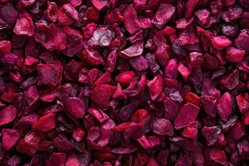 Cochineal: Dried Insects for Scarlet Dye Production. Closeup Macro Background
