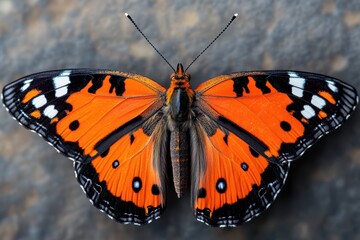 Naklejka premium Butterfly Banner