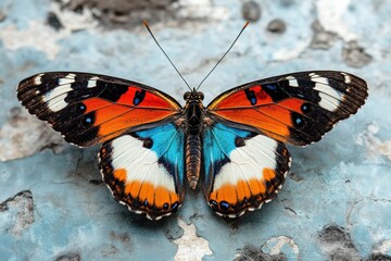 Naklejka premium Butterfly Banner