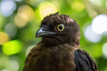 Fototapeta premium Dark Crow Banner
