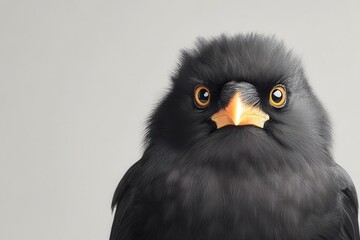 Fototapeta premium Dark Crow Banner
