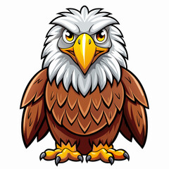bald eagle cartoon