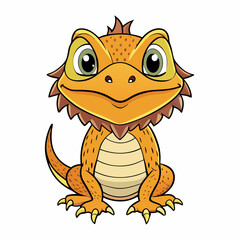 dragon isolated on white