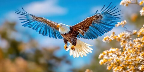 Mountain Eagle Banner