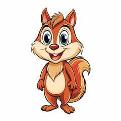 chipmunk cartoon vector