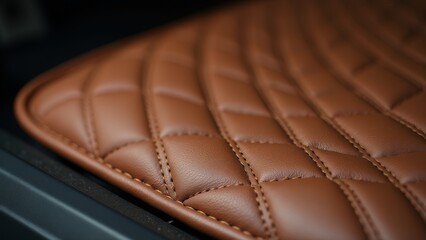 Obraz premium Car Floor Mat With Quilted Pattern