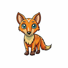 cartoon cod vector illustration