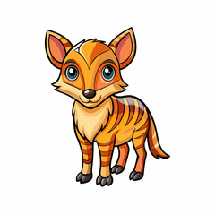 cartoon cod vector illustration