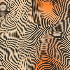 Seamless Woodcut Pattern Minimalist Gradient Design for Textile and Web