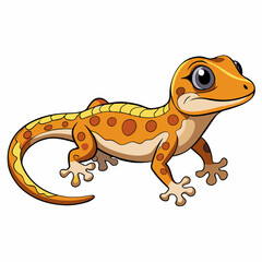 funny cartoon gecko