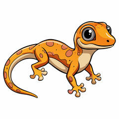 funny cartoon gecko