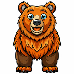 brown bear cartoon