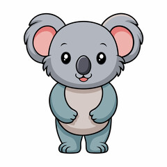koala cartoon vector