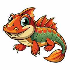 vector illustration of a snapper fish