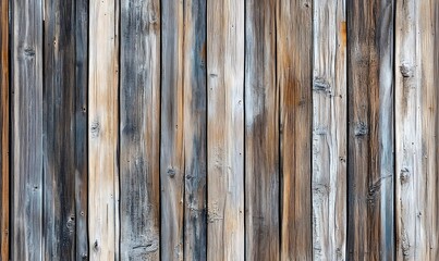 Fototapeta premium Wooden background, Light brown wooden panel wall seamless texture background
