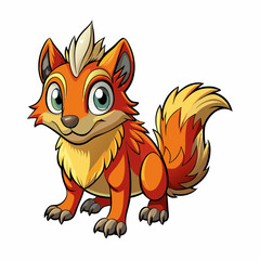 swift cartoon vector