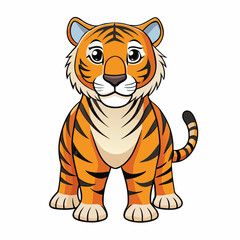 tiger cartoon character