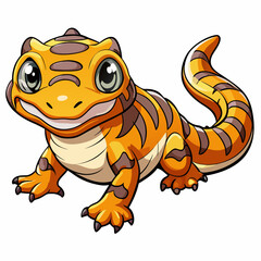 salamander cartoon vector