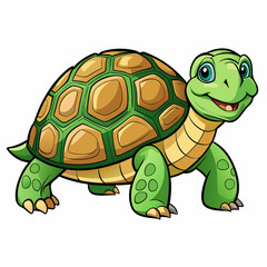 tortoise cartoon vector