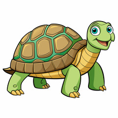 tortoise cartoon vector