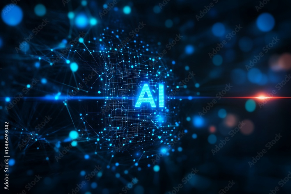 Poster digital representation of ai network