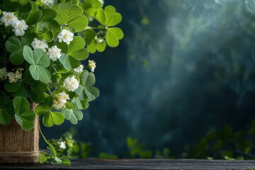 Four-Leaf Clover Banner