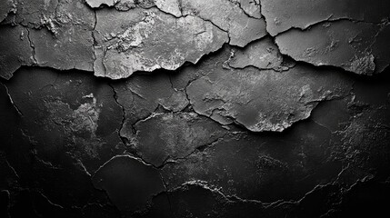 Cracked dark stone texture background design