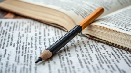 Text LEARN ENGLISH and stationery on grunge white background