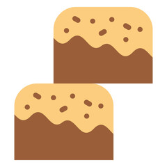 Fudge Vector Design Icon Style