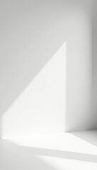 Clean, bright white studio space, minimalist backdrop, blank, photography