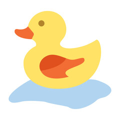 Duck Vector Design Icon Style