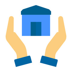Housing affordability Vector Design Icon Style