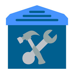 Renovation project Vector Design Icon Style