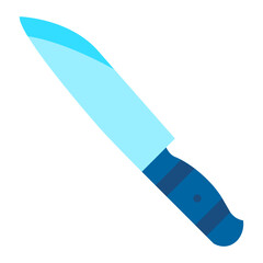 Butcher knife Vector Design Icon Style