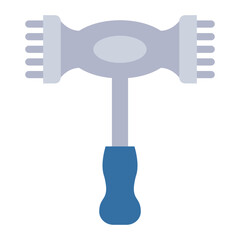Meat tenderizer Vector Design Icon Style