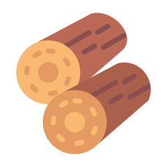 Log splitter Vector Design Icon Style