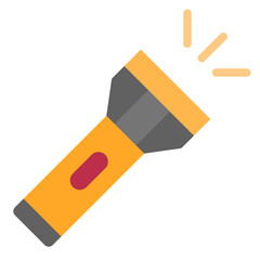 Flashing Light Vector Design Icon Style