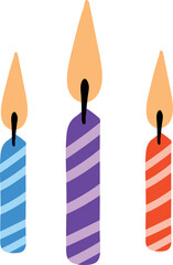 birthday candles set