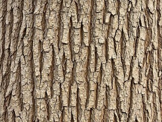 Obraz premium Close-up of a tree trunk's bark texture.