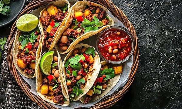 traditional tacos de canasta video mexican cuisine