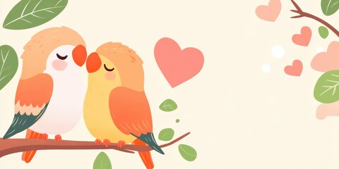 Love Birds Banner