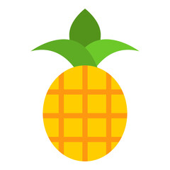 Pineapple Vector Design Icon Style