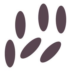 Black Rice Vector Design Icon Style