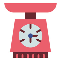 Food Scale Vector Design Icon Style