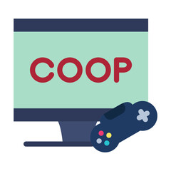 Co-op Vector Design Icon Style